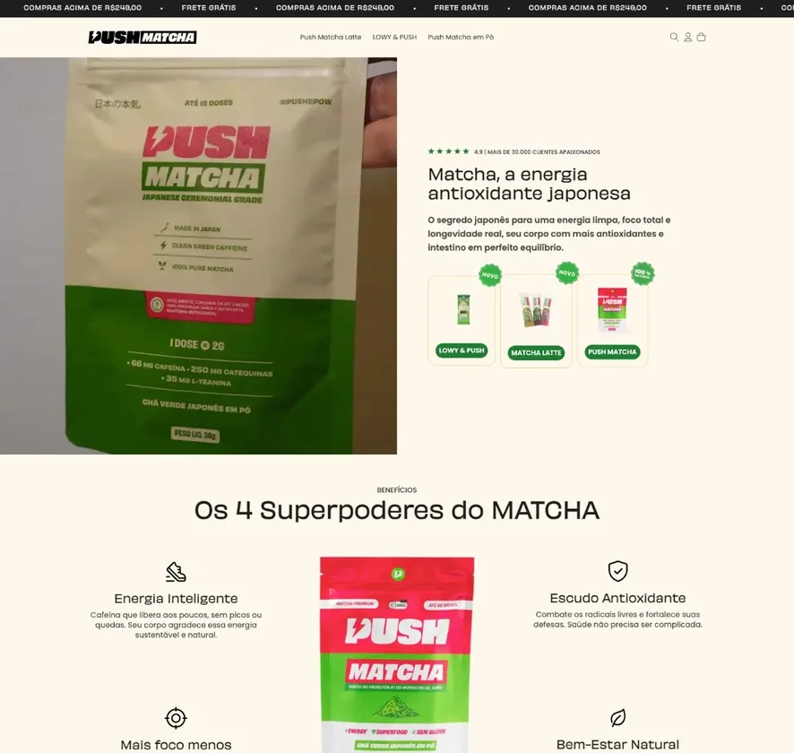 Case Push Matcha
